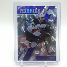 Upper Deck 2023-24 SPx Rookies - Simon Nemec Devils RC Purple Parallax #152 /149