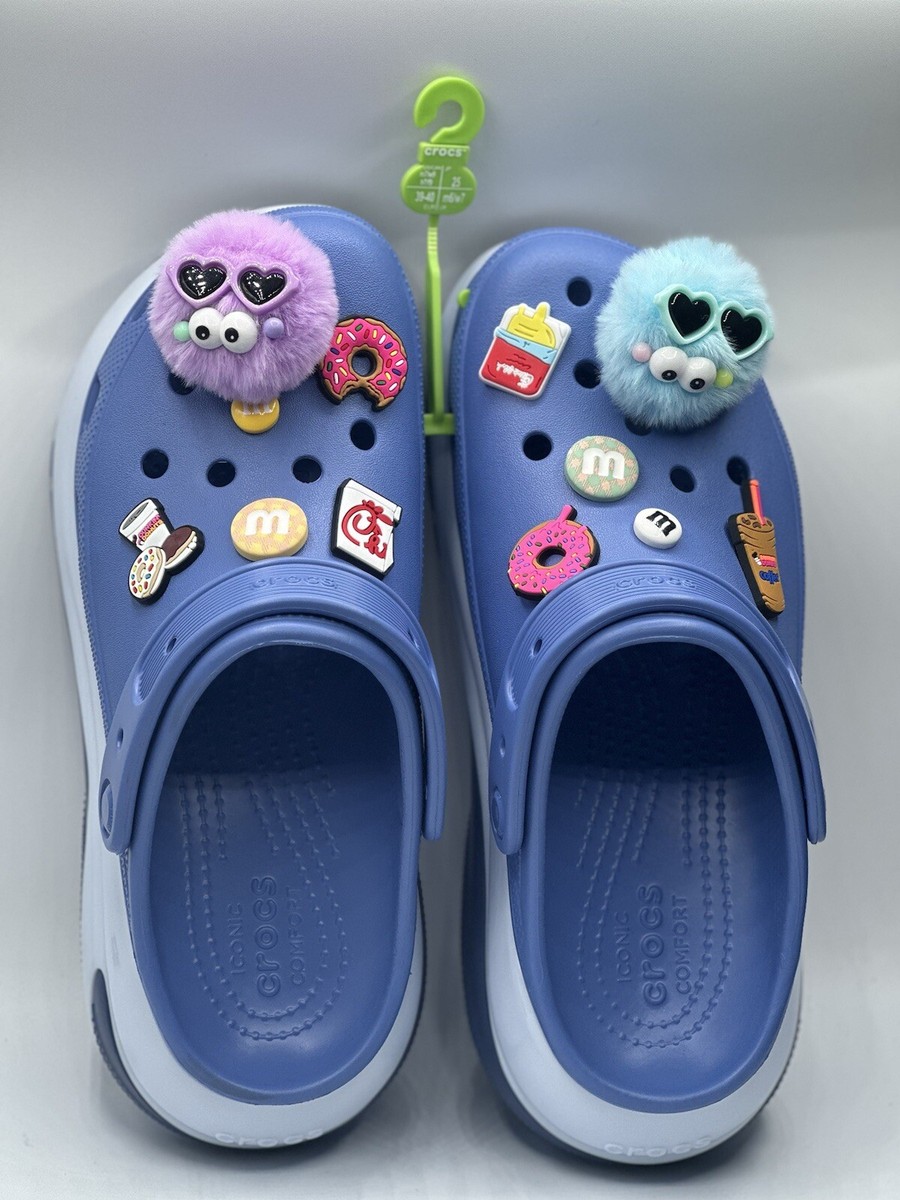 NEW Crocs Classic Mega Crush Clog - Elemental Blue WOMEN'S SIZE 9