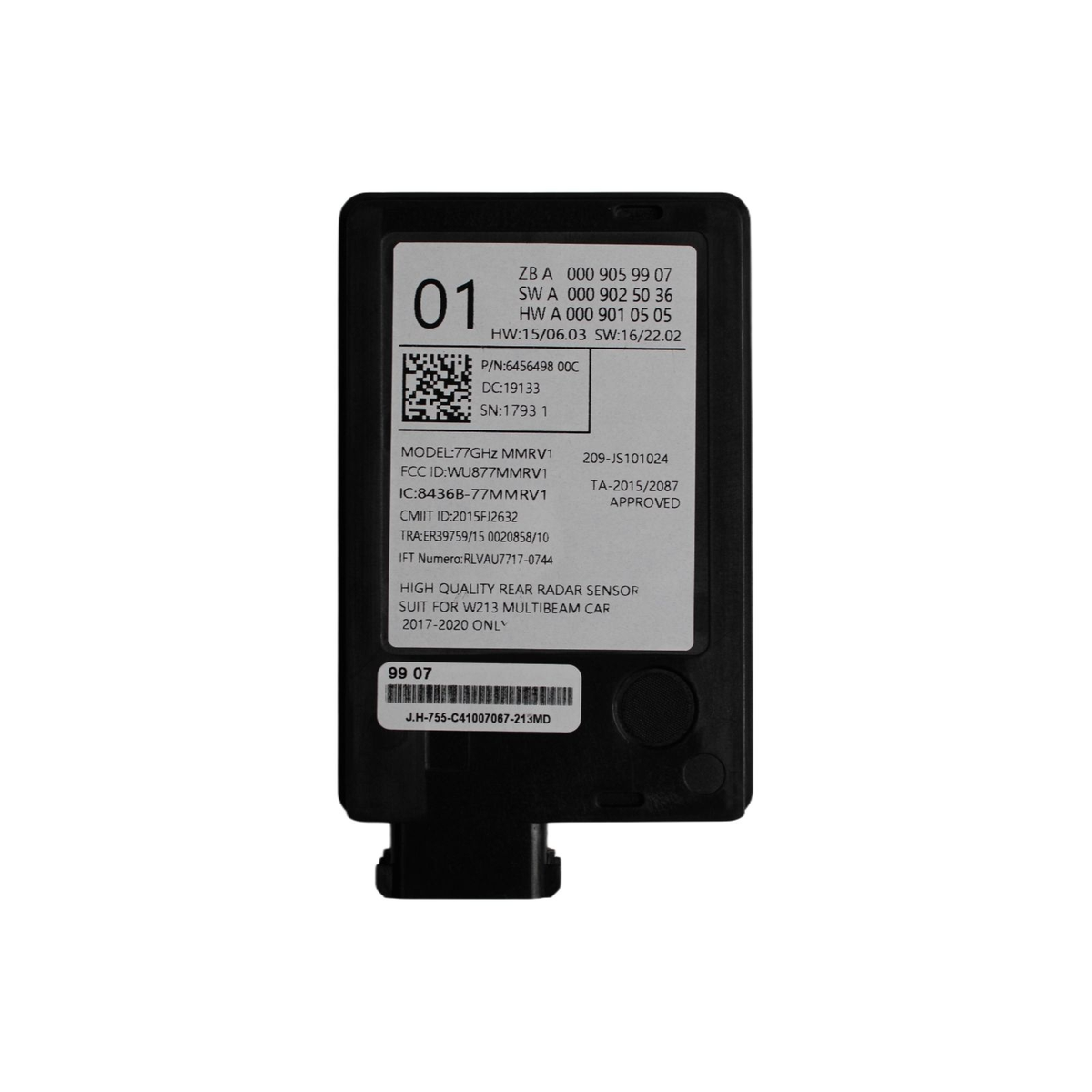 A0009059907 Blind Spot Assistant Radar Sensor Fit For Mercedes