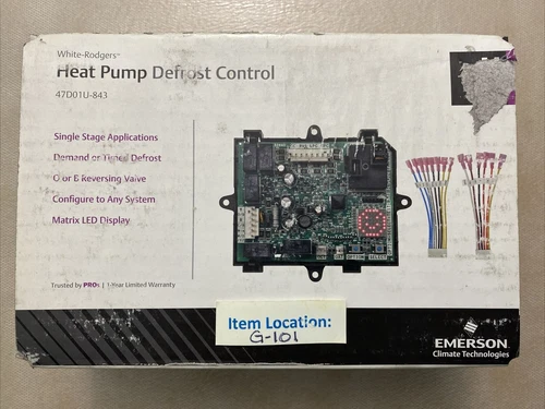 White-Rodgers Emerson 47D01U-843 Heat Pump Defrost Control Board