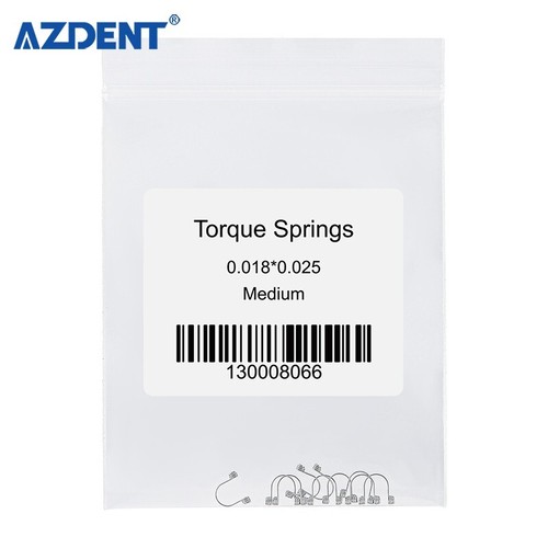 AZDENT Ortodoncia Dental Torquing Torque Resorte Rectangular Anterior Dientes Alambre - Imagen 57 de 66