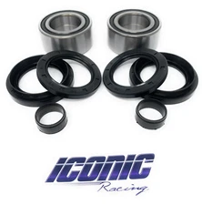 Front Wheel Bearings and Seals Fits Honda 01-04 TRX500 Fourtrax Foreman Rubicon