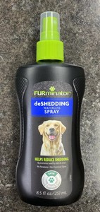 deshedding waterless spray