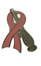 Cinta Rosa Cocinero Batidor Cocina Pastelería Chef Cáncer de Mama Solapa Sombrero Pin Tack