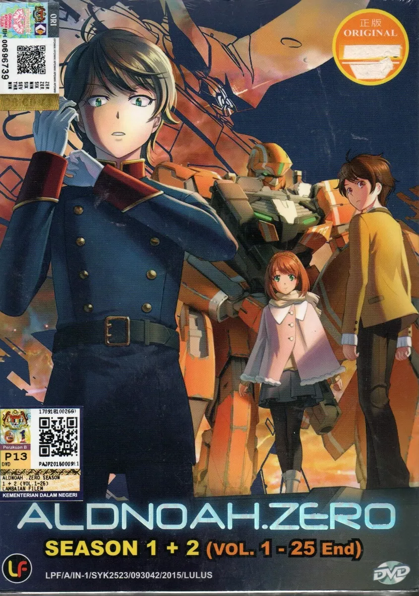 Anime DVD Aldnoah.Zero Season 1+2 Vol.1-25 End English Subtitle