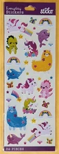 Themed Stickers/ Llama/ 32 pieces