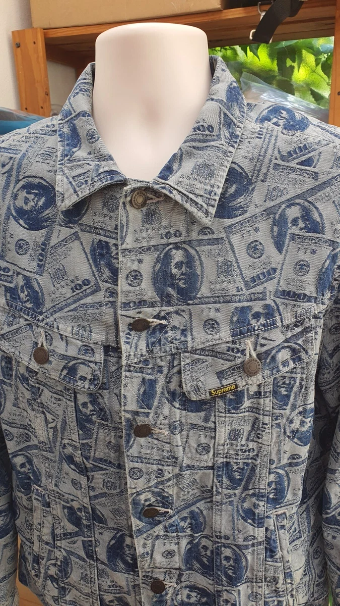 Supreme dollar cheap jacket