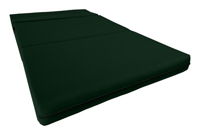 Twin Lounger Folding Foam Mattress, Portable Chair Mattress 6x39x 80 Hunter