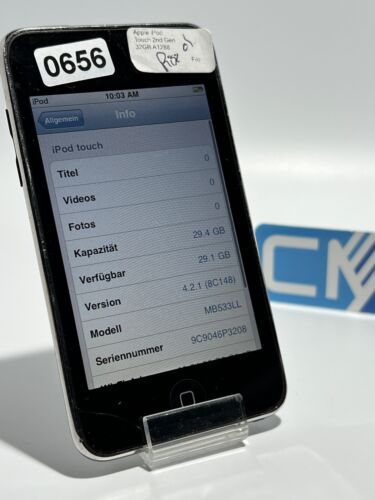 Apple iPod touch 2a generazione 2G 32 GB (schermo, altrimenti ok) 2a generazione iOS #0656 - Foto 5 di 6