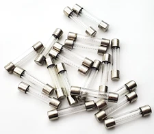 Lot of 20 Littelfuse 3AG 10A 250V 10 Amp Fast Acting 1/4" x 1-1/4" Glass Fuses