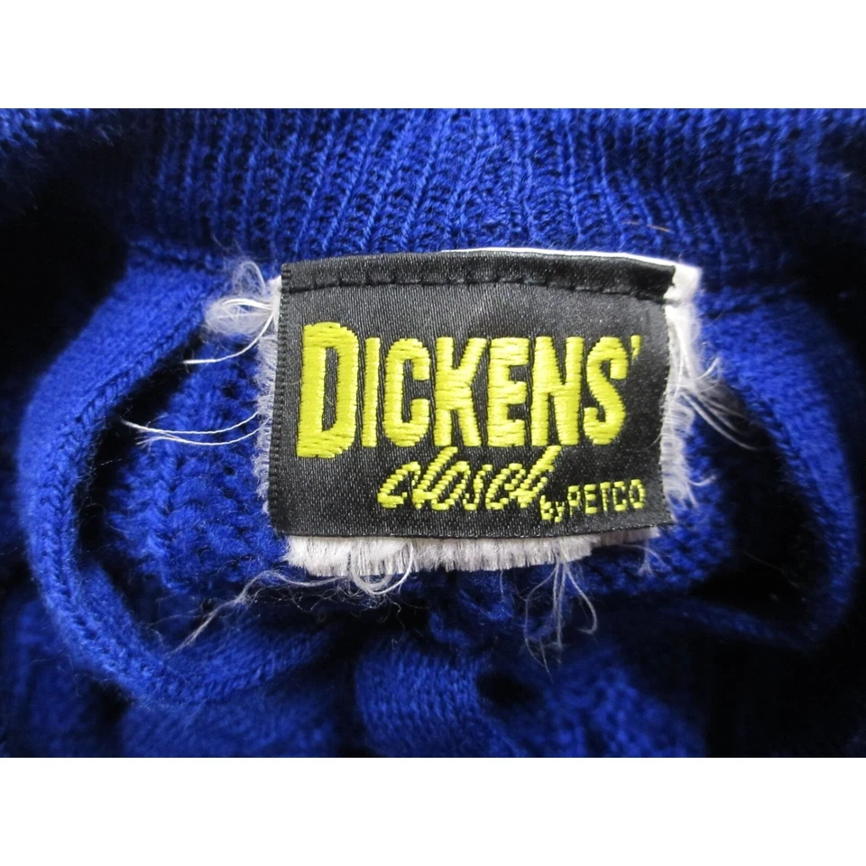DICKENS CLOSET BY PETCO BLUE DOG SWEATER SMALL - Image 3 of 3