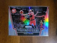 2020-21 Panini Silver Prizm Widescreen #7 Trae Young 
