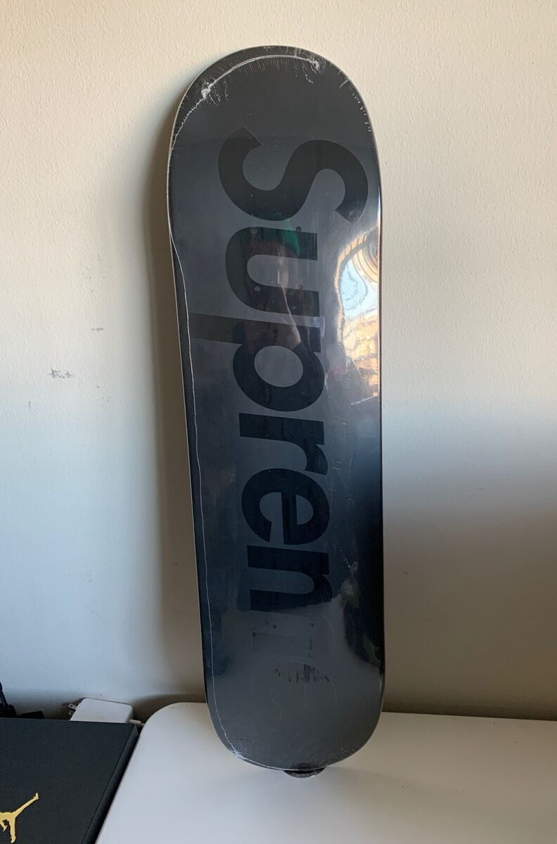NEW DS Supreme Black Tonal Box Logo Skateboard SS23 | eBay NEW DS Supreme Black Tonal Box Logo Skateboard SS23 | eBay