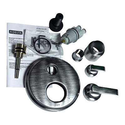 Delta T24889-SS-PR Tetra 14 Series Valve Trim, Lumicoat Stainless