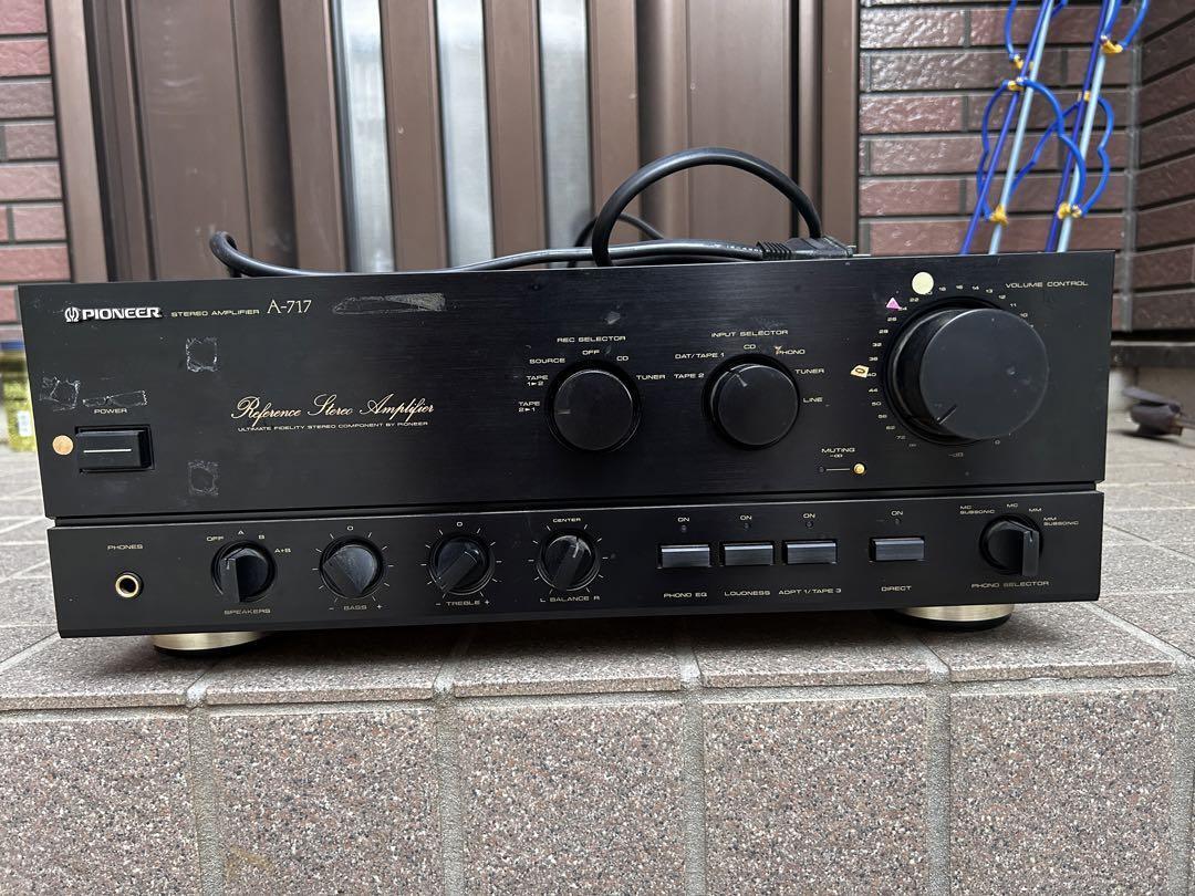 PIONEER A-717 Integrated amplifier Used Japan | eBay PIONEER A-717 Integrated amplifier Used Japan | eBay