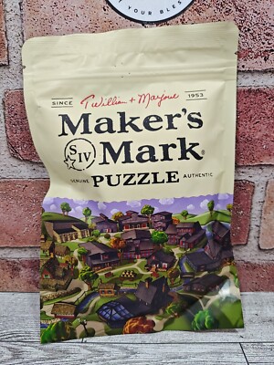 Makers Mark Puzzle 2021 Star Hill Farm Holiday Edition Brand New Sealed 100 Pc