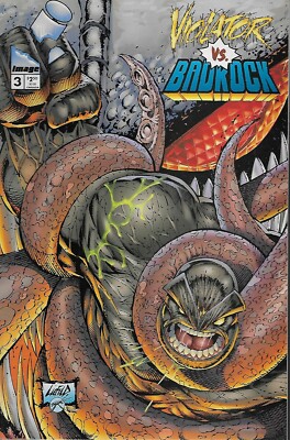 Violator vs. Badrock No.3 / 1995 Alan Moore & Brian Denham