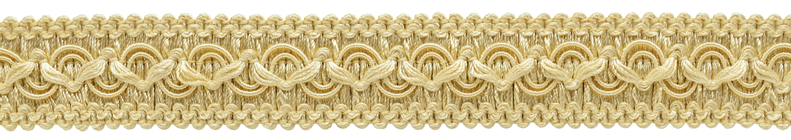 1"" Beautiful Gimp Braid Trim Light Corn Gold [27 Yards]