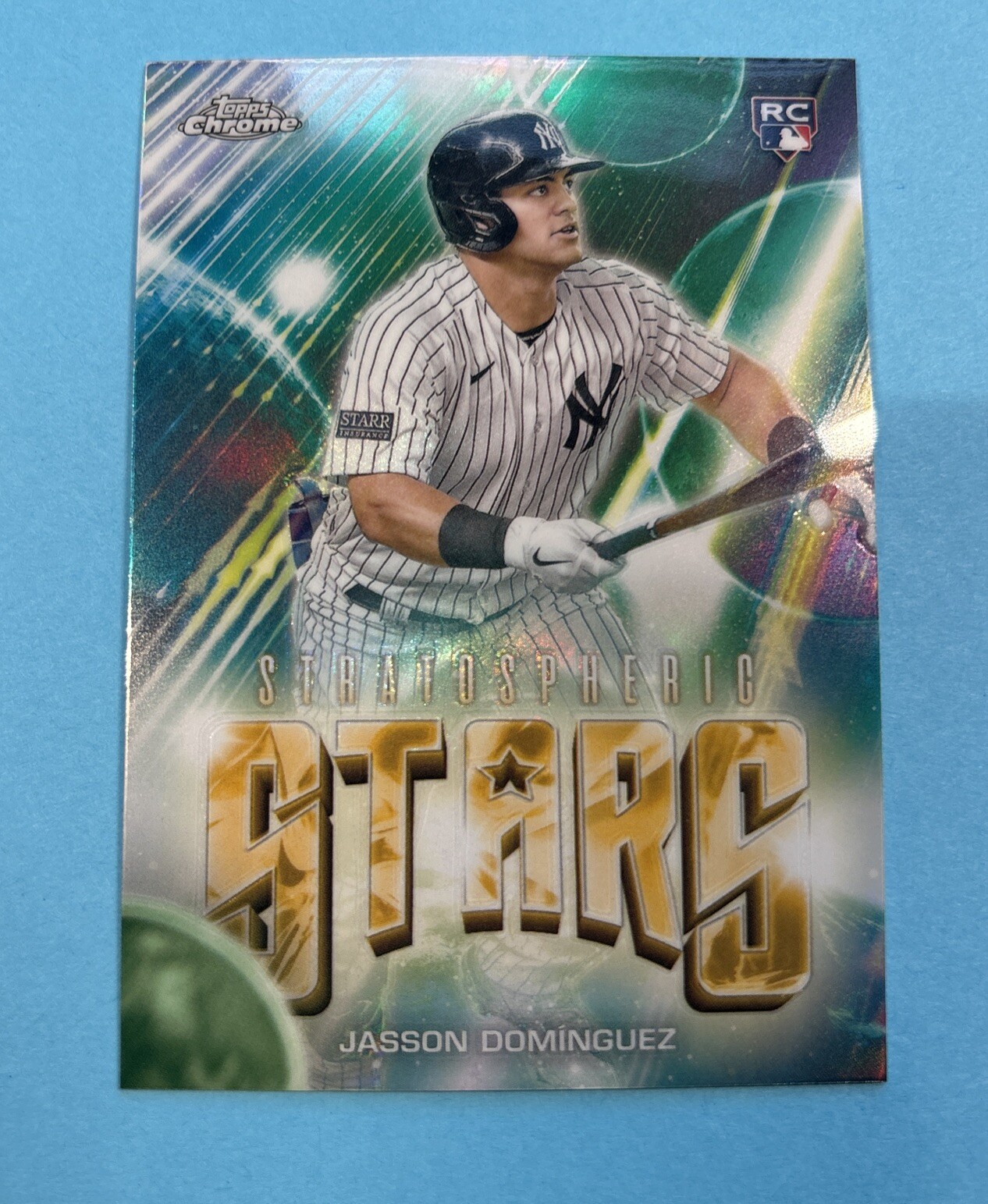 2024 Topps Update Jasson Dominguez Stratospheric Stars #SS-9 SP Rookie Card