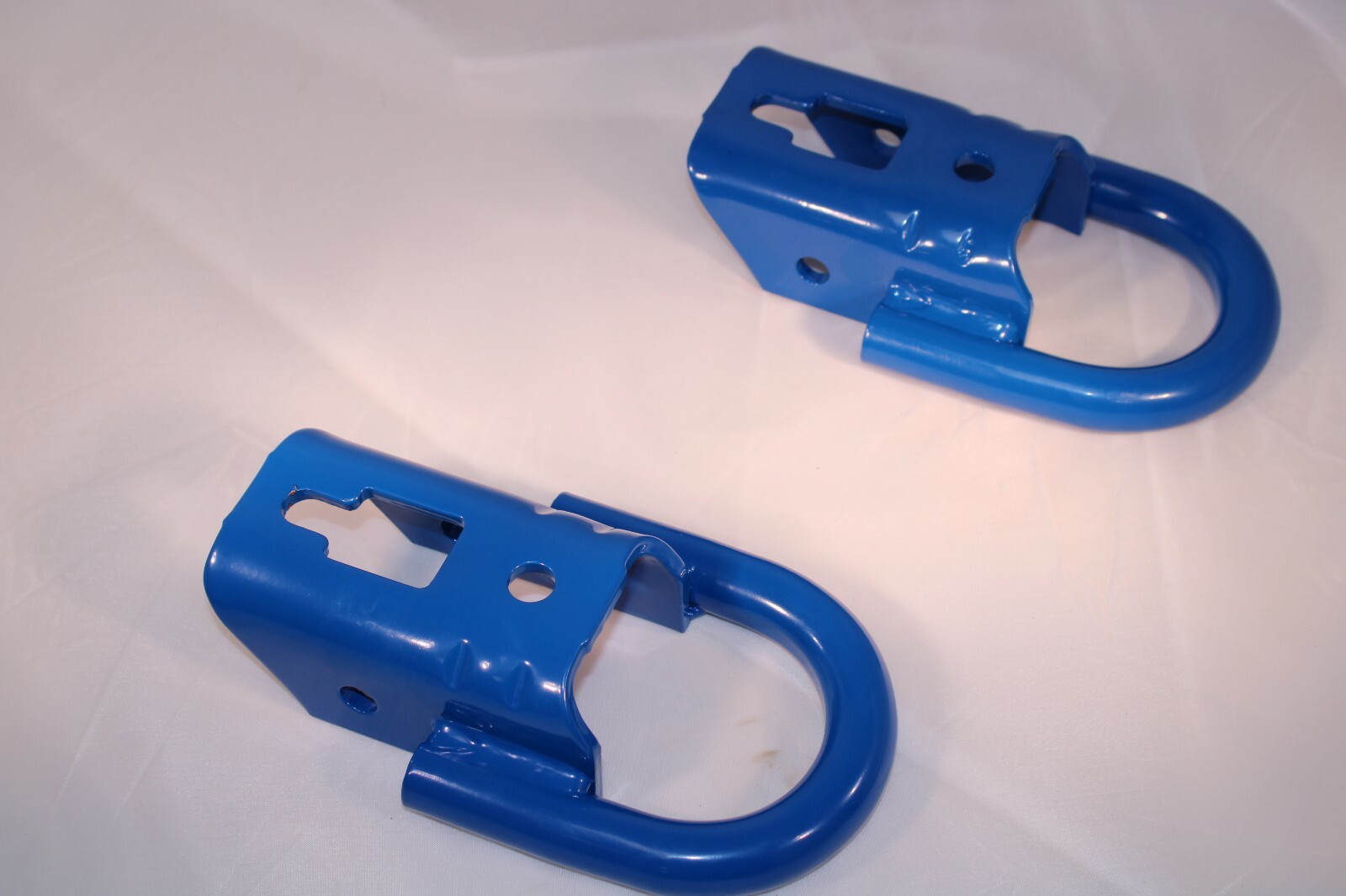 FL3Z17N808AA SET OF 2 BLUE FORD F150 TOW HOOKS eBay