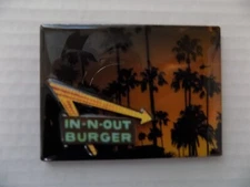 In N Out Burger Magnet Arrow Palm Trees HTF