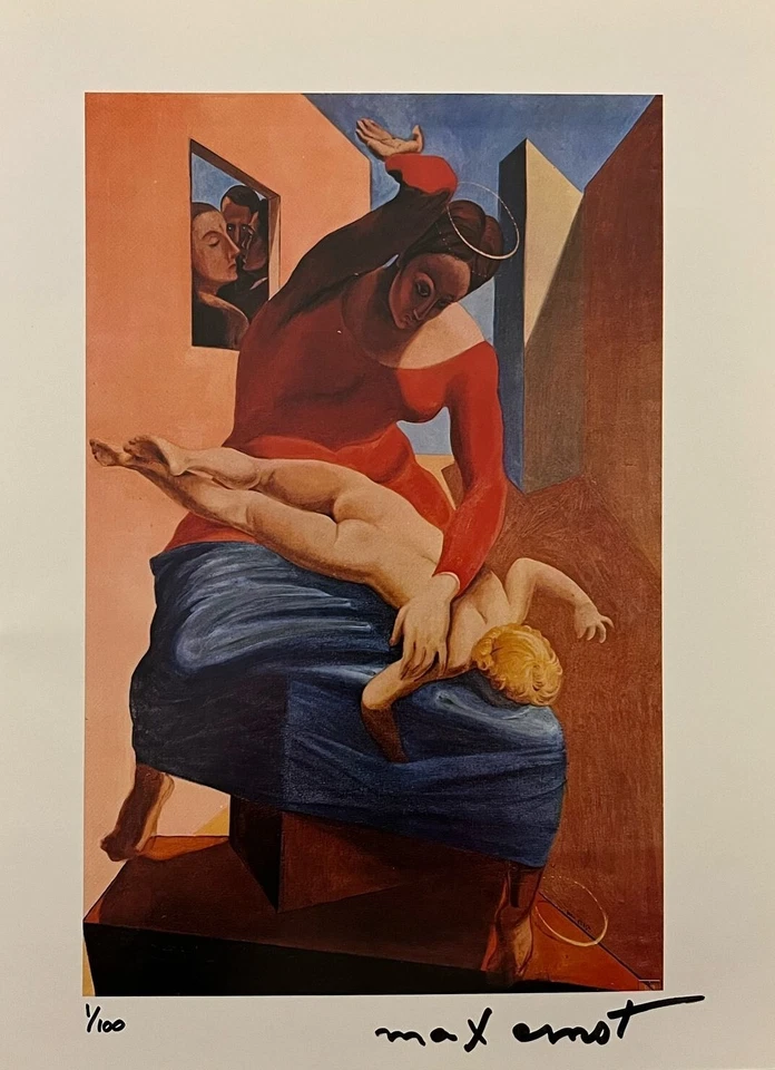 Max Ernst Hand-Signed Original Print With COA and +$3,500 USD Appraisal - image 2 of 4