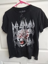Vintage Def Leppard Band Tour Concert T-Shirt Men Medium Official Merch