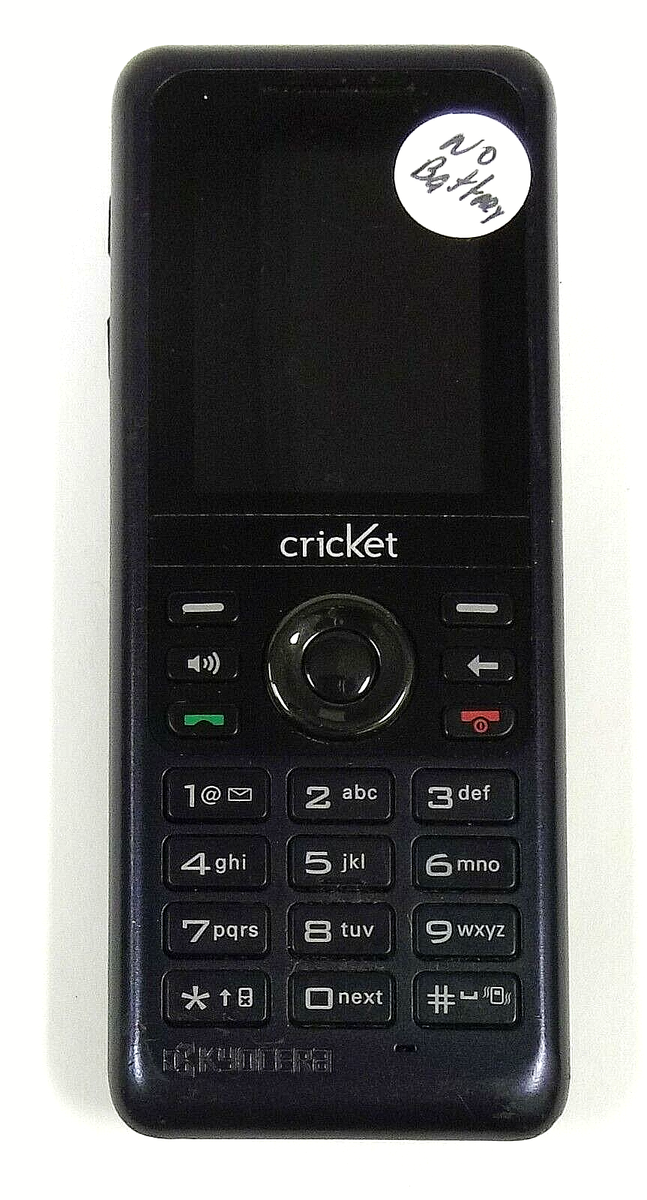 Kyocera Jax S1300 - Blue and Black ( Cricket ) Cellular Phone