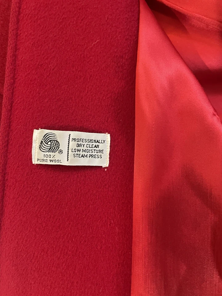 Abrigo 100% lana gancho JG años 70 Foto 2 de 4