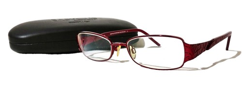 EASYCLIP P6039 RED/PURPLE EYEGLASSES SUNGLASSES FRAMES 49-17-135 Easyclip Women Plastic Eyeglass Frames for sale | eBay main image 3