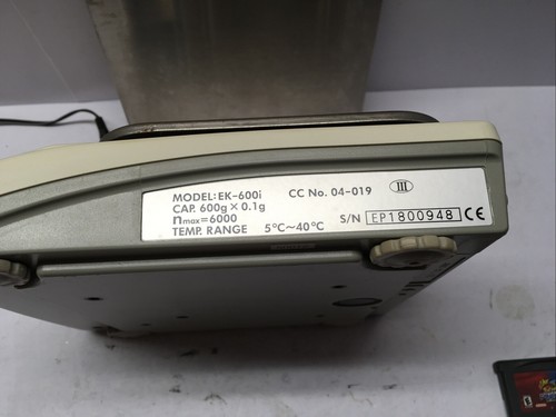 A&D EK-600i Precision Lab Balance Jeweler's Scale 600x1g,NTEP EUC! - Picture 4 of 11