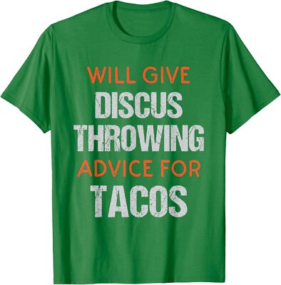 Track Field Events Throwing Humor Funny Discus Unisex T-Shirt