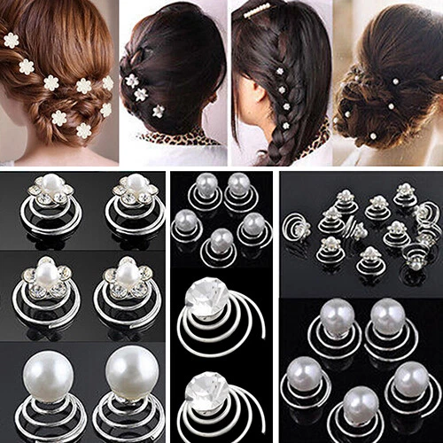 Swirl hair deals pins