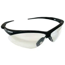 KLEENGUARD NEMESIS CLEAR LENS SAFETY GLASSES BLACK FRAME 25676 (3 PAIR)