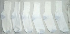 Women's True Vintage ATHLETECH 6 Pairs Sports White Gray Socks Sz 9-11 Comfy