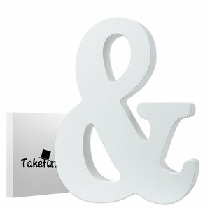 Block Letters For Decor Wooden White Wall Letters Alphabet