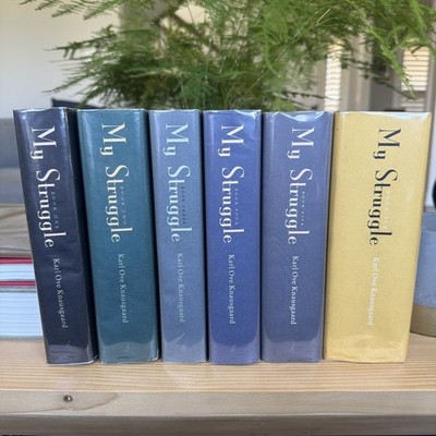 My Struggle 6 volume full set by Karl Ove Knausgaard - hardcover w DJ