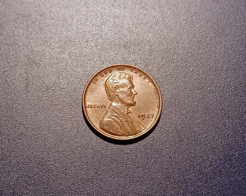 Choice AU 1927-P Lincoln Cent
