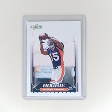 2006 Score - Rookie Brandon Marshall #424 (RC) Denver Broncos Football Card