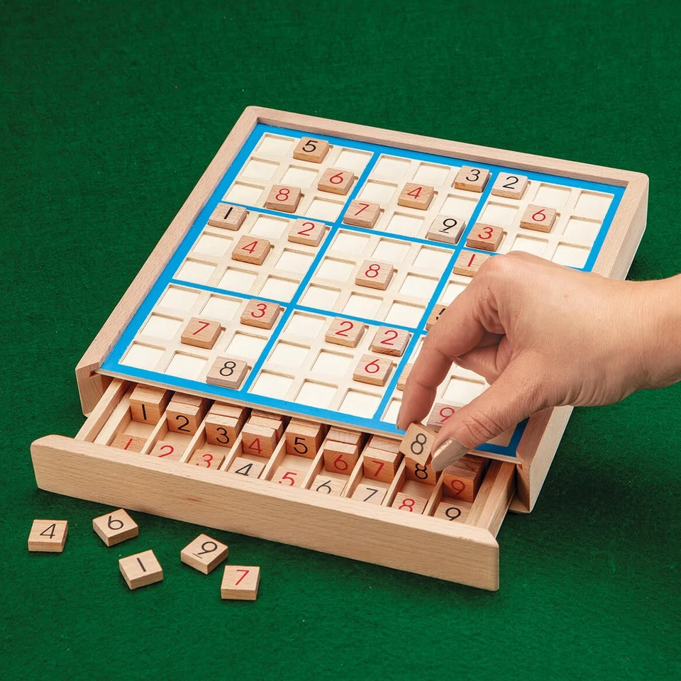 Wooden Sudoku Game - Image 2 of 4