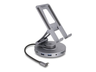 Delock Docking Station for Tablet & 4K Laptop with Stand 88017