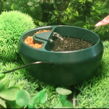 Reptile Drinking Fountain Humidifier Feeder Lizard Dispenser