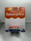 1/64 HOT WHEELS PREMIUM POP CULTURE FISHER PRICE LITTLE PEOPLE T1 PANEL BUS
