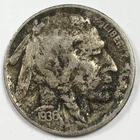 1936-D Buffalo Nickel - Very Fine (VF) KM#134 Dark - 7721