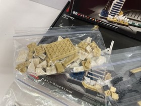 LEGO Architecture Sydney (21032) - with Box & Manual, Individually Bagged Pieces