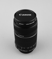 Canon EF-S 55-250mm IS II F/4-5.6 Image Stabilizer Zoom Lens + Jessops UV filter