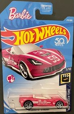 HOT WHEELS BARBIE '14 CORVETTE STINGRAY PINK 273/365 . SEE COMBINED OFFERS 