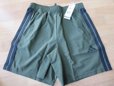 NWT Adidas Men's 7" CLIMACOOL Woven Training Shorts Night Cargo Sz M