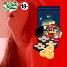 PowersX Mega Gold Long Hard Wood Pill Supplement Sexual Enhancement Extra Boost