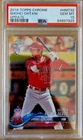 PSA 10/ GEM-MT! 2018 Topps Chrome Update SHOHEI OHTANI Rookie Card #HMT32 ANGELS